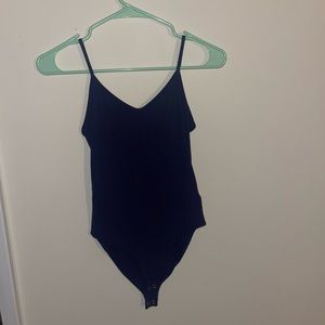Navy blue body suit shirt!